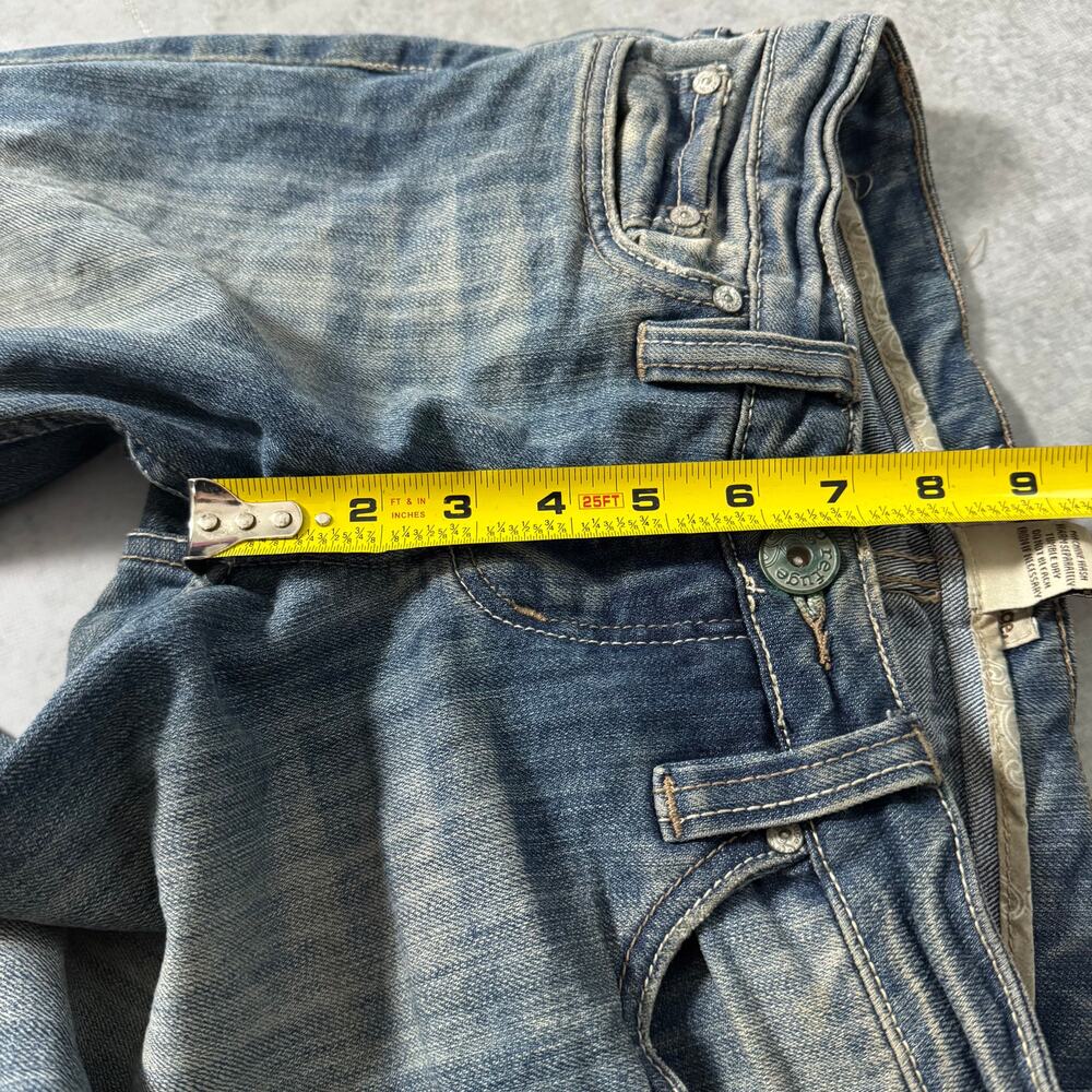 Refuge Low Rise Bell Bottom Flare Jeans Blue Womens Juniors - Size: 3S - Picture 7 of 11